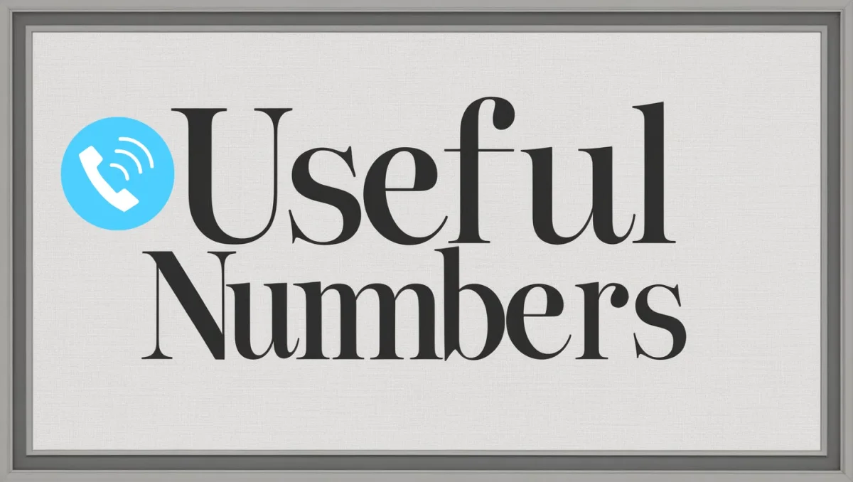 Numeri Utili 